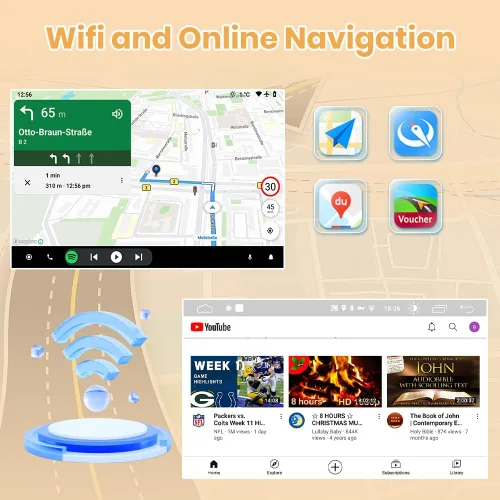 Miniatura 6 de Radio Android para Ford F150 2009-2012 (0nly para CA manual), con pantalla táctil de 9 pulgadas, 2 GB de RAM+64 GB de ROM, supprot Carplay, Android