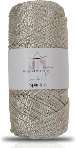 Miniatura 25 de Makromecity, Cordón de macramé de poliéster de 2 mm x 38 m (125 yardas) 2 mm de polipropileno, cordón de macramé para crochet, bolsas de macramé