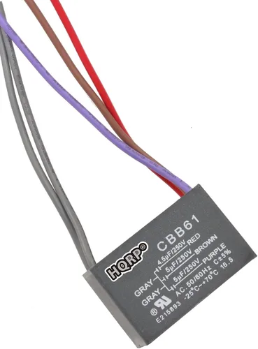 Miniatura 19 de HQRP Condensador compatible con ventilador de techo Hampton Bay 4.5uf+5uf+6uf 4-Wire CBB61