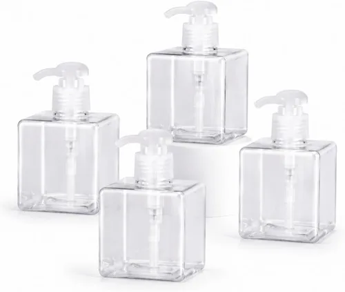Miniatura 8 de Foaming Soap Dispenser 4 Pack, 15oz/450ml Brown Foam Soap Pump Bottles, Refillable Bathroom Soap Dispenser with Rich Foam Pump for Kitchen Sink