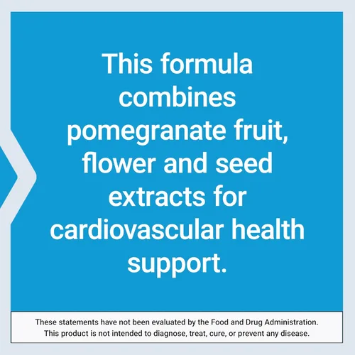 Miniatura 6 de Life Extension Granada completa, extracto de fruta, flor, extracto de aceite de semilla, salud cardiovascular, apoyo antioxidante, suplemento