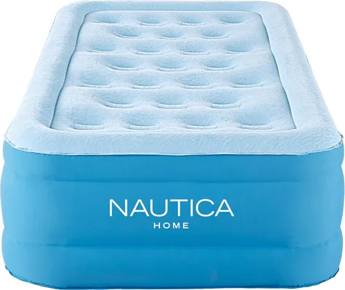 Miniatura 15 de Colchón de Aire Nautica Home Express Sleep Cama Hinchable para Huéspedes, Viaje y Camping: Sistema de Soporte y Comodidad con Vinilo Resistente a