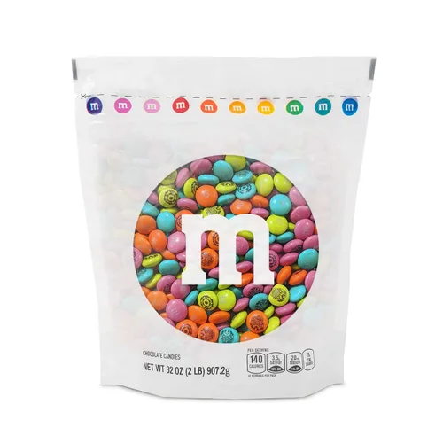 Miniatura 5 de M&M'S WORLD Cinco De Mayo - Caramelos de chocolate con leche, 2 libras de colores surtidos con iconos temáticos del Cinco de Mayo, paquete