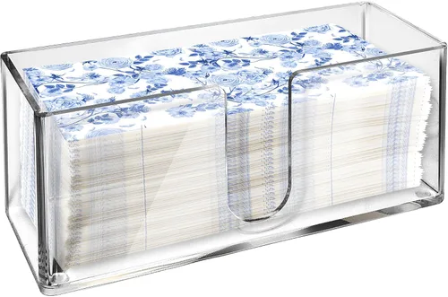 Miniatura 14 de Servilletero para mesa – Dispensador de servilletas vertical de hierro plateado para servilletas de papel, dispensador de servilletas para cocina