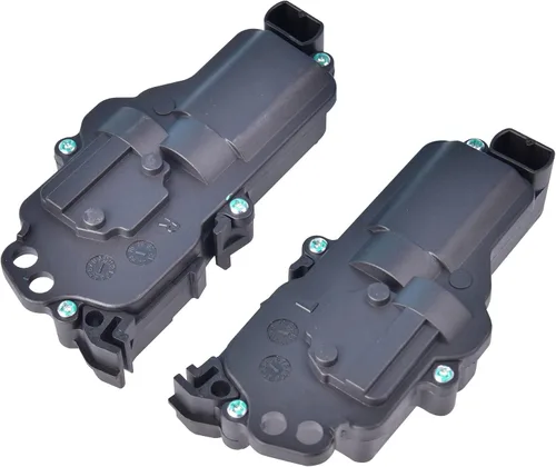 Miniatura 5 de RLP Actuador eléctrico para cerradura de puerta lateral izquierdo y derecho compatible con Ford F250 F350 F450 Excursion Expedition Mercury Mazda