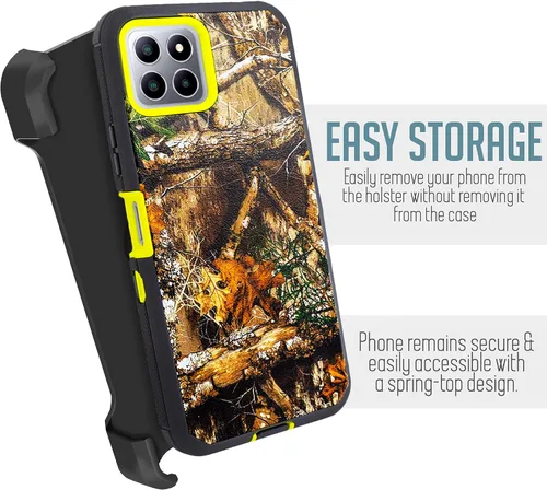 Miniatura 5 de Customerfirst for for Boost Mobile Celero 5G+ Plus 2023, funda resistente a prueba de golpes con funda de clip para cinturón con protector