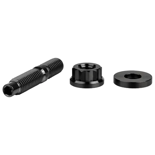 Miniatura 7 de Tornillo de titanio M8 M10x45 54 55 2.559 in paso 1.25 Kit de pernos de escape automotriz Kit tornillos, tuercas y arandelas Kit de 4 piezas