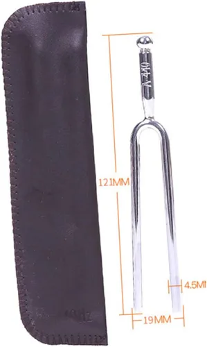 Miniatura 2 de VICASKY Sintonizador de violín Afinador de guitarra Tenedor de afinación Tenedor de afinación de guitarra Instrumento musical Tenedor de tono