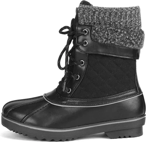 Miniatura 3 de DREAM PAIRS Botas de nieve de invierno para mujer