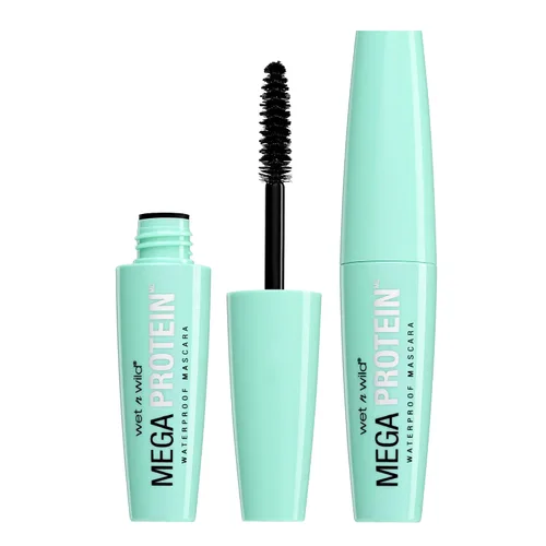 Miniatura 4 de wet n wild Máscara impermeable Mega Protein, muy negra, 0.21 onzas, C154A