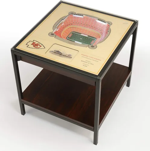Miniatura 15 de YouTheFan NFL - Mesa auxiliar iluminada StadiumViews de 25 capas