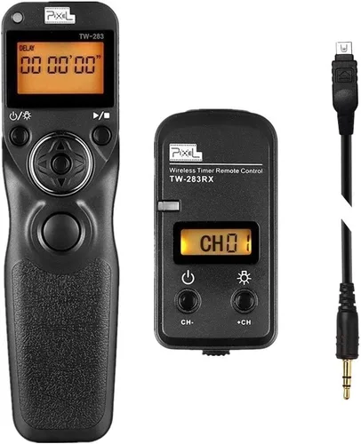 Miniatura 10 de Pixel Remote Timer TW283-L1 Temporizador de liberación de obturador remoto para Panasonic S5 S1 G95 G91 G90 G9 G10 G70 GH3 GH4 GH5 GH6 GX7 G85 G81