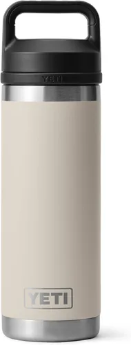 Miniatura 16 de YETI Rambler Botella de 18 oz, aislada al vacío, de acero inoxidable con tapa Chug, negro