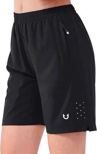 Miniatura 13 de NORTHYARD Pantalones cortos deportivos de senderismo para mujer, de secado rápido, ligeros, para gimnasio, entrenamiento, con 3 bolsillos