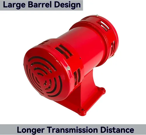 Miniatura 8 de Sirena Raid, alarma de sirena de 110 V, 150 db, 60 Hz, sirena eléctrica de la industria, alarma de sirena súper fuerte para sirena doméstica