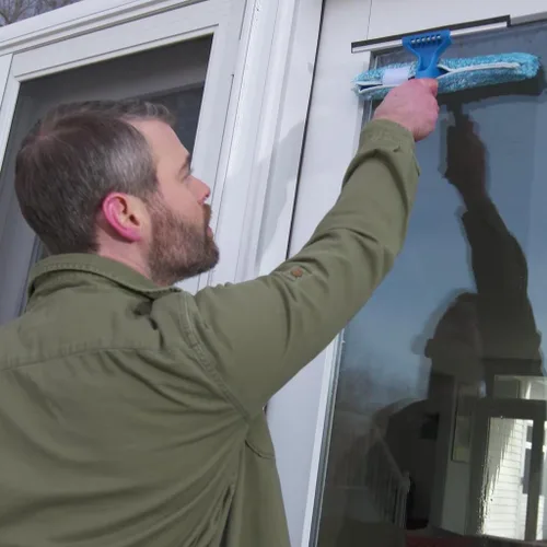 Miniatura 3 de Unger Herramienta de limpieza de ventanas Combi profesional manga de repuesto, 10