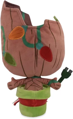 Miniatura 3 de Marvel Groot - Peluche navideño iluminado, Guardianes de la Galaxia, 10 pulgadas