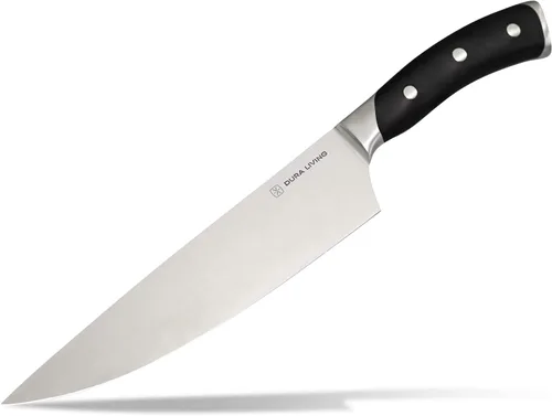 Miniatura 13 de DURA LIVING Cuchillo de pelar, cuchillo de cocina profesional de 3.5 pulgadas, cuchillo alemán de acero inoxidable de alto carbono ultra afilado