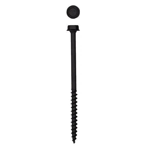 Miniatura 16 de Tornillos de retraso de madera estructural con cabeza hexagonal exterior de 1/2 "x 5" Powerlags Hex (25 EA)