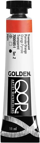 Miniatura 90 de GOLDEN QoR Acuarelas para artistas, Azul cobalto y teja, tubo de 11 ml, pintura profesional de acuarela, semiopaca Verde azulado cobalto