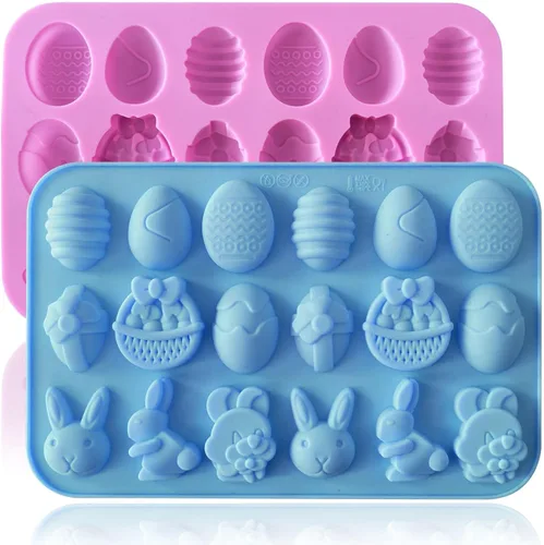 Miniatura 19 de HKNMTT Mini moldes de silicona en forma de semiesfera, 296 cavidades redondas moldes para hornear para golosinas para perros, aperitivos, dulces