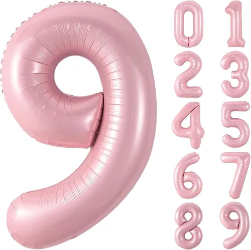 Miniatura 94 de Decoración de Cumpleaños de Sirena Globos de Lámina de Números Grandes de Sirena para Niñas Bajo el Mar Tema de Sirena Baby Shower Recuerdos