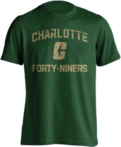 Miniatura 42 de Sport Your Gear NCAA Camiseta de manga corta retro con licencia oficial de aspecto desgastado para el día del juego, camiseta de espíritu deportivo