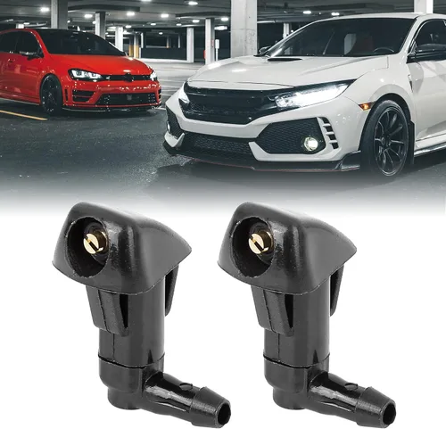Miniatura 2 de X AUTOHAUX 2 unids 76810-SDA-A11 Limpiaparabrisas Boquilla Spray Jet para Honda Civic Odyssey Accord Element