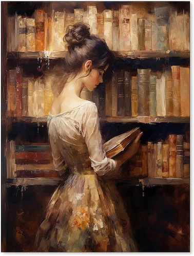 Miniatura 37 de Pósteres vintage de la biblioteca Moody de estilo gótico oscuro, academia estética, arte de pared, libro victoriano antiguo, impresiones en lienzo