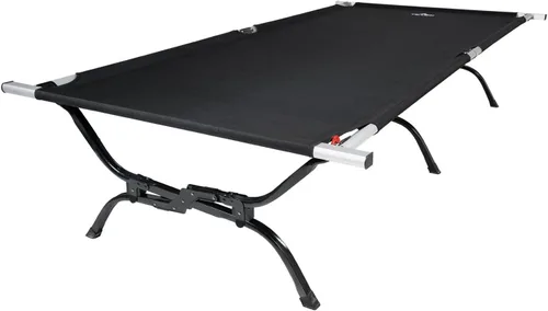 Cuna de camping Teton con brazo giratorio patentado, cuna de camping plegable, lona resistente y duradera, cama cómoda para dormir para adultos,
