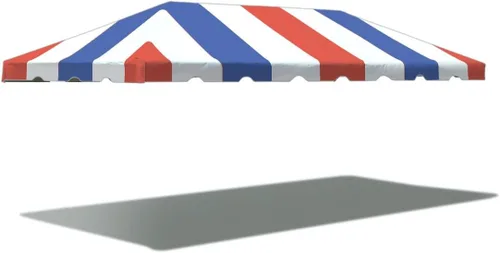 Miniatura 19 de Tienda de campaña de repuesto de 20 x 20 pulgadas para tiendas de campaña Weekender West Coast, vinilo de PVC blanco de 14 onzas, cubierta de toldo