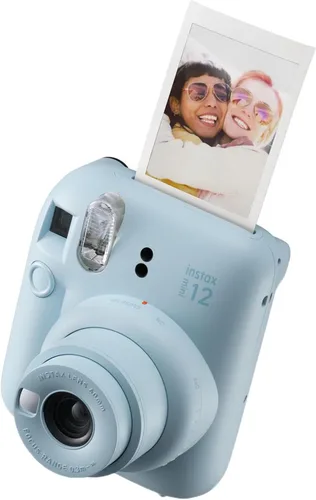 Miniatura 6 de Cámara instantánea Fujifilm Instax Mini 12 color azul pastel con paquete de película Fujifilm Instax Mini (20 hojas) + estuche protector + álbum