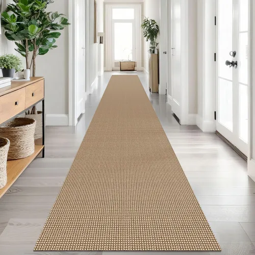 Miniatura 204 de IOHOUZE Alfombra de Área Lavable 4x6 Antideslizante con Respaldo de Goma Alfombras Tejidas para Entrada Interior Alfombras de Dormitorio Alfombra
