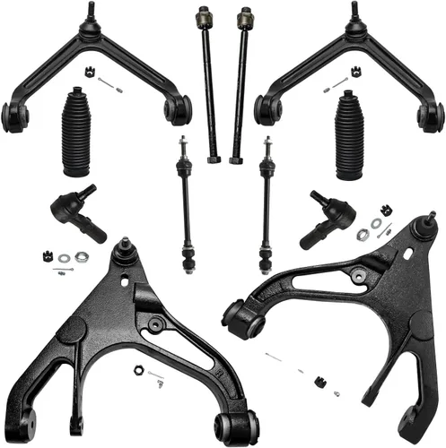 Miniatura 46 de Detroit Axle - Kit de extremo delantero para Ford 1998-2001 Explorer Mercury Mountaineer, 4 barras estabilizadoras delanteras y traseras, 2 brazos