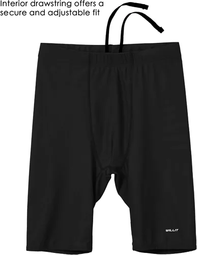 Miniatura 6 de Willit Traje de baño deportivo para niños y jóvenes, de secado rápido, UPF 50+