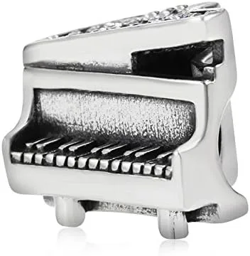 Miniatura 4 de ABUN - Abalorio de plata de ley 925 con cristales de piedra natal para pulseras de cadena de serpiente de 0.118in