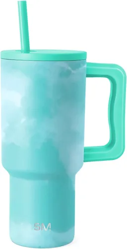 Miniatura 56 de Simple Modern Vaso Trek de 40 oz con Asa y Tapa con Pajilla Vaso de Viaje Aislado de Acero Inoxidable Apto para Portavasos Slumberland