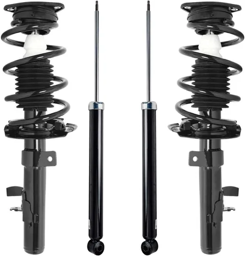 Miniatura 55 de Detroit Axle - Amortiguadores de puntales para Nissan Sentra 2007-2012 [Base S SL SR] Puntales delanteros completos con amortiguadores traseros