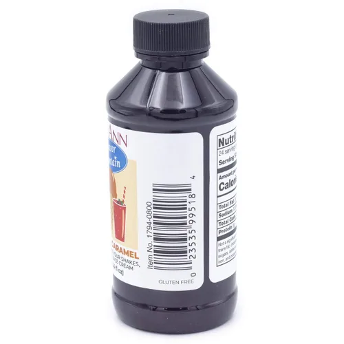 Miniatura 3 de LorAnn Fuente de sabor caramelo salado, botella de 4 onzas