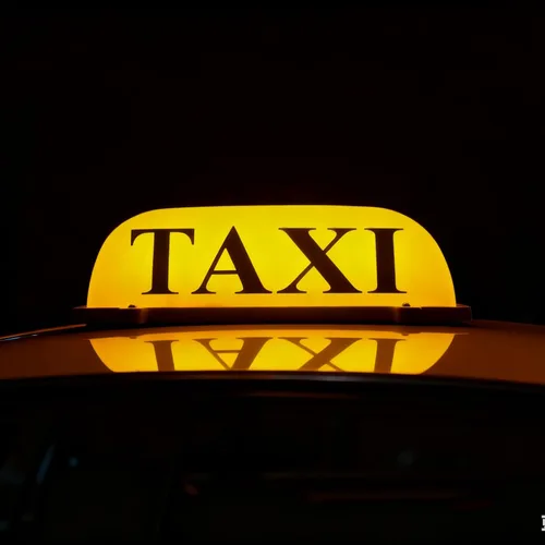 Miniatura 4 de Señal de taxi luces magnéticas para techo de automóvil, taxi, luces indicadoras para la parte superior del automóvil, 12 V, luz superior impermeable