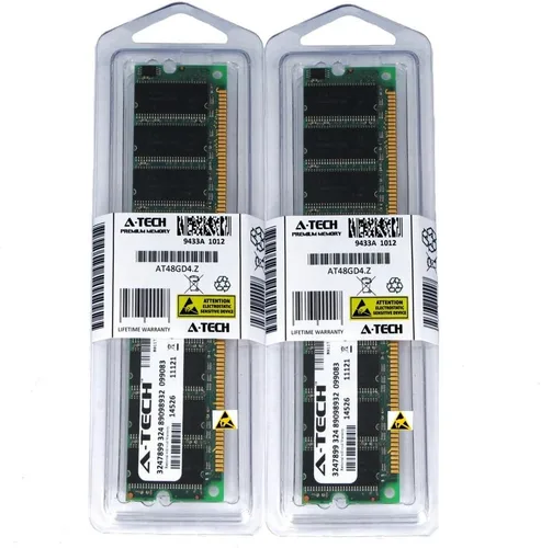 Miniatura 2 de A-Tech Módulo de memoria de escritorio DDR PC2700 de 1GB (184-pin DIMM, 333MHz)