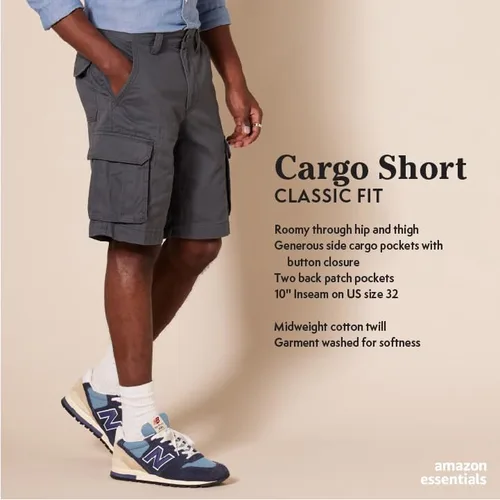 Miniatura 2 de Tienda Essentials Men's Classic-Fit Cargo Short (Available in Big & Tall)