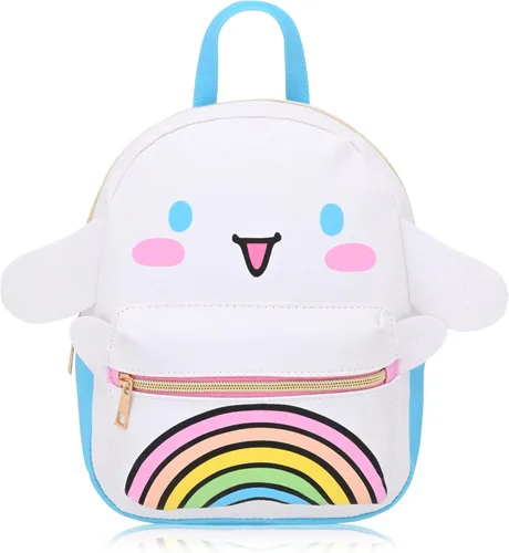 Miniatura 11 de Fast Forward Sanrio Hello Kitty y amigos mochila para mujeres, hombres, unisex Linda mochila de piel sintética de 10" mini mochila Badtz-maru