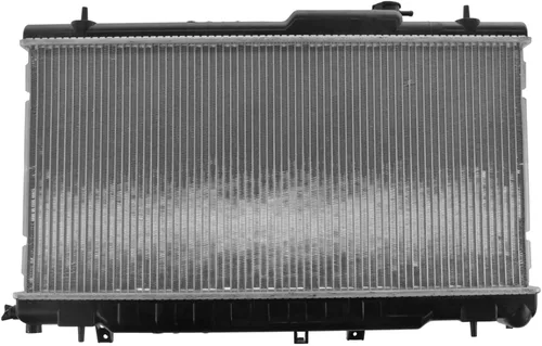 Miniatura 122 de TRQ Radiador de 1 fila de núcleo de aluminio de 26.5 pulgadas de ancho de núcleo compatible con Chevrolet Captiva Sport 2012-2015 Saturn Vue