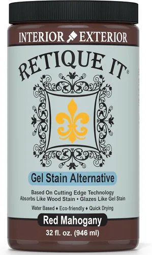 Miniatura 10 de Retique It Kit multiusos con acabado de madera - GO Beyond de madera falsa con imprimación a base de madera líquida pintable y tinte de gel - 60