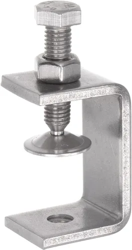 Miniatura 9 de uxcell Abrazadera en C de acero inoxidable con apertura de mandíbula de 1.811 in de ancho para carpintería Soldadura Edificio Montaje
