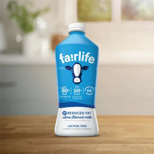 Miniatura 3 de Fairlife Leche ultra filtrada en grasa reducida al 2%, sin lactosa, 52 onzas líquidas