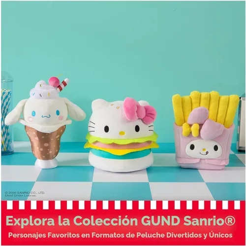 Miniatura 8 de GUND Sanrio Pochacco Peluche, Peluche de Cachorro para Edades de 1 Año en Adelante, Blanco/Rojo, 6 Pulgadas