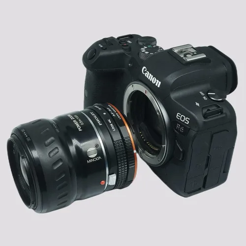 Miniatura 3 de PHOLSY Adaptador de Montura de Lente con Anillo de Control de Apertura Compatible con Lentes Sony A Minolta AF a Cuerpo de Cámara Canon EOS RF