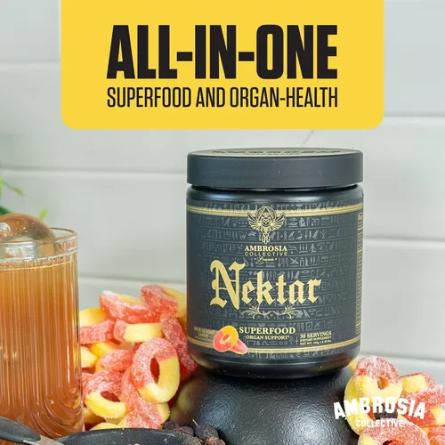 Miniatura 8 de Ambrosia Nektar - Superalimento en polvo Suplemento diario de apoyo de órganos Alternativa a polvos verdes 13 superalimentos para energía